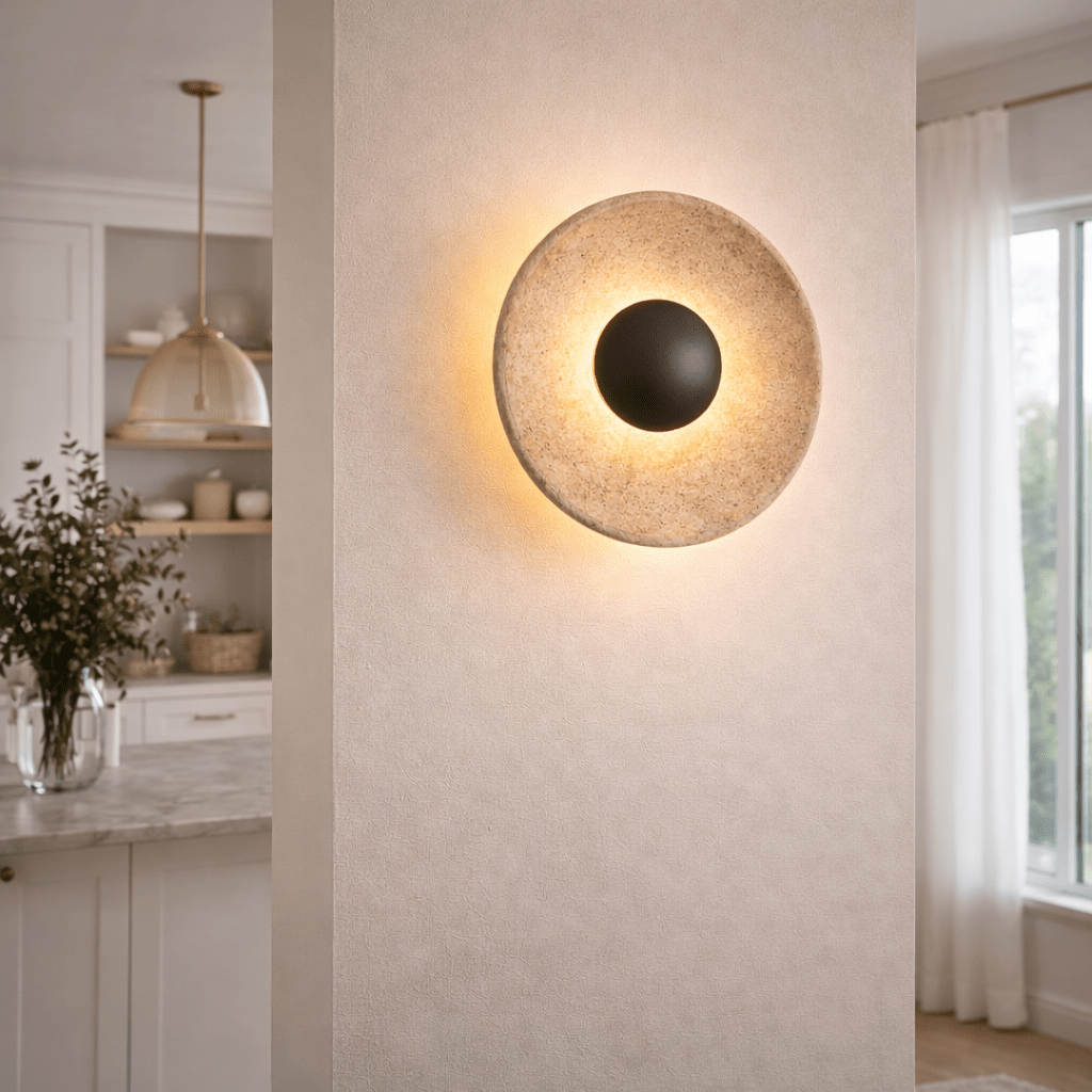 Round wall lamp - Garalato